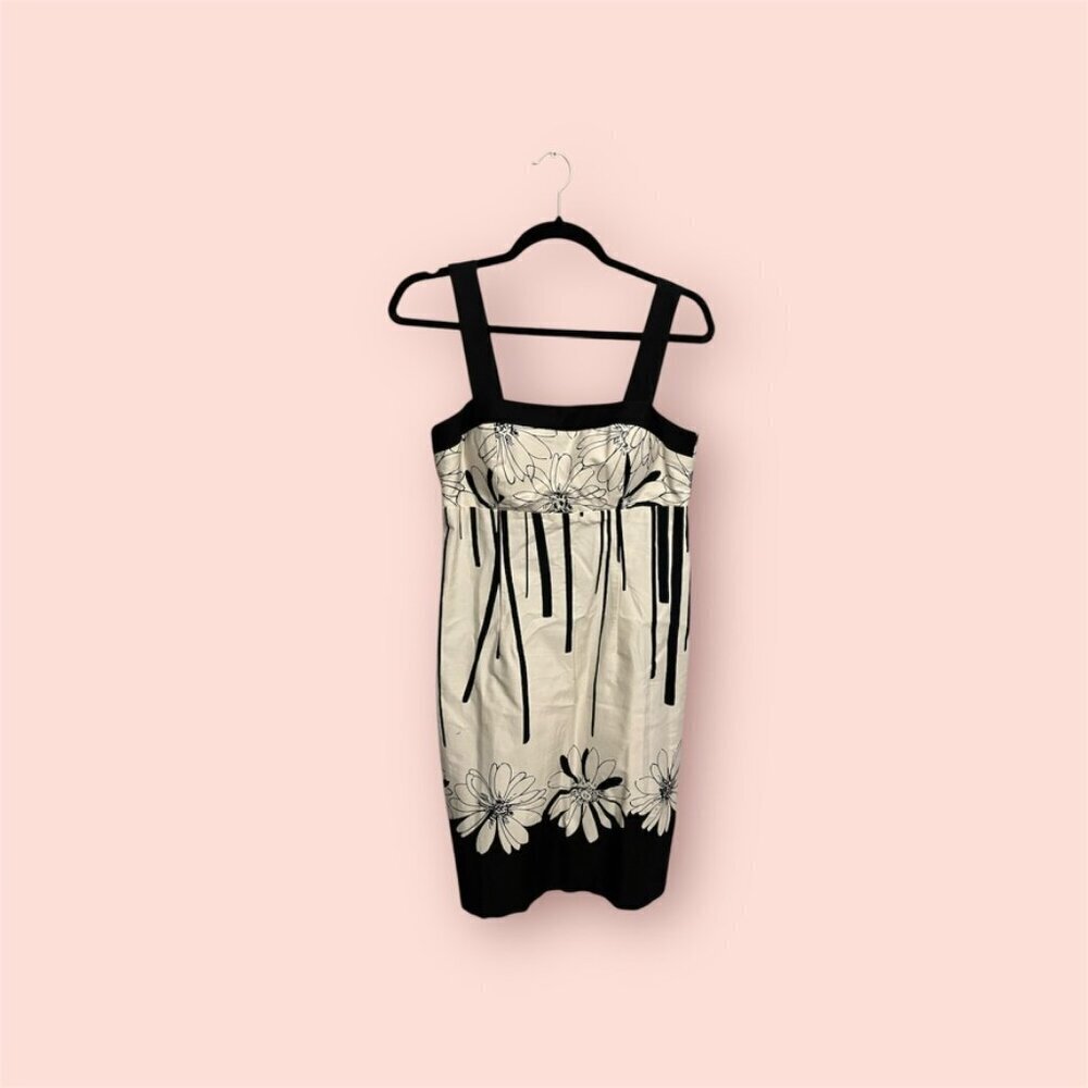 Vintage Deco Black and White Sundress